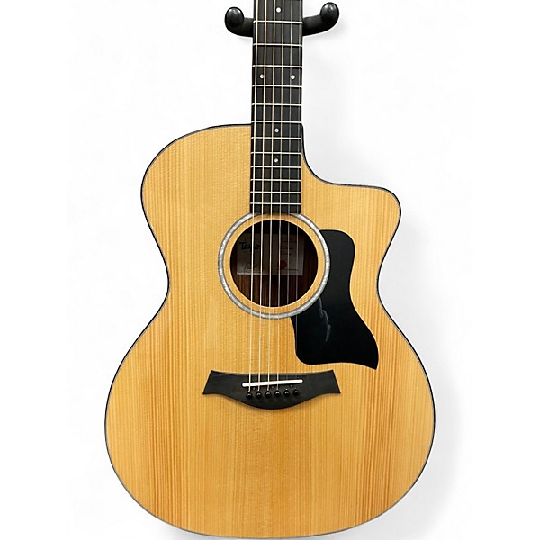 Used 2024 Taylor 214CE PLUS Natural Acoustic Electric Guitar