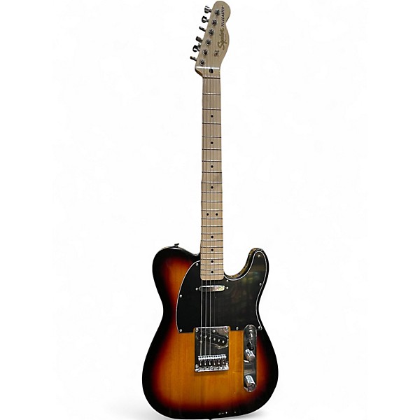 Used 2020s Squier Standard Telecaster 3 Color Sunburst Solid Body Electric Guitar