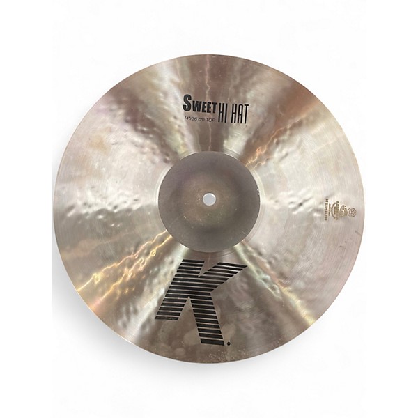 Used Zildjian 14in K Sweet Hi-Hat Pair Cymbal