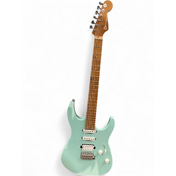 Used Charvel MJ Series Rick Graham Signature DK24 Celeste Blue Solid Body Electric Guitar