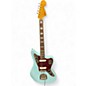 Used Squier Classic Vibe '70s Jaguar Daphne Blue Solid Body Electric Guitar thumbnail