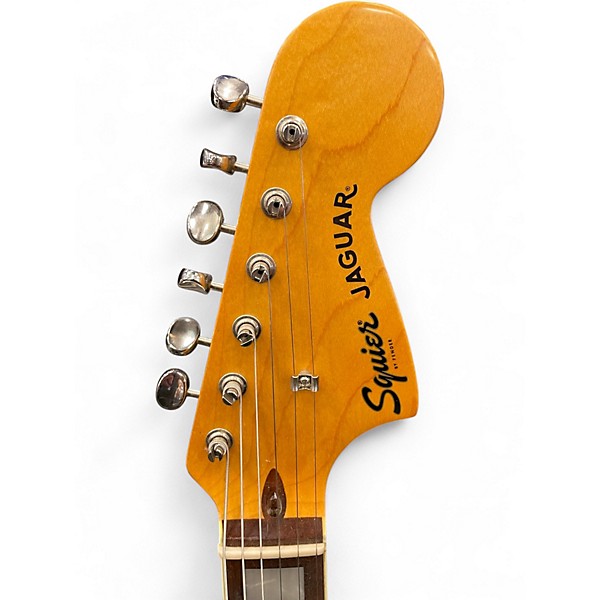 Used Squier Classic Vibe '70s Jaguar Daphne Blue Solid Body Electric Guitar