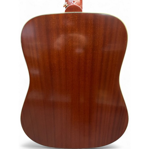 Used Epiphone Hummingbird inspired by gibson Cherry Sunburst Acoustic Electric Guitar