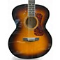 Used Guild f250e Vintage Sunburst Acoustic Electric Guitar