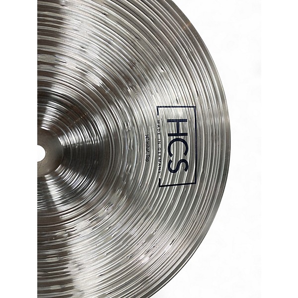 Used MEINL 14in HCS Hi Hat Top Cymbal