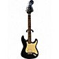 Used Squier Standard Stratocaster Black Solid Body Electric Guitar thumbnail