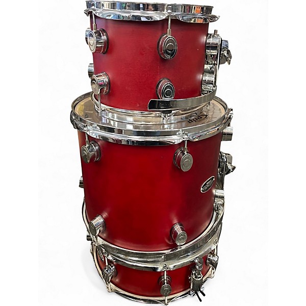 Used PDP by DW 4 Piece FS BIRCH SET RED Drum Kit