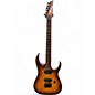 Used 2023 Ibanez RGA42FM DRAGON EYE BURST FLAT Solid Body Electric Guitar thumbnail