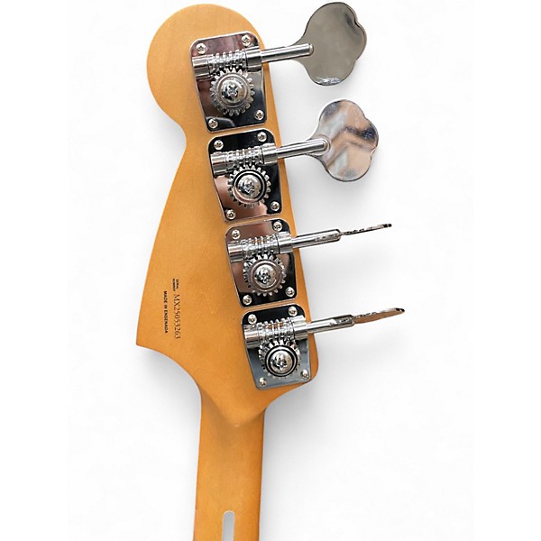 Used Fender PLAYER II MUSTANG 2 Tone Sunburst Electric Bass Guitar