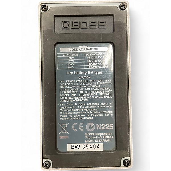 Used BOSS FDR1 Fender 65 Deluxe Reverb Effect Pedal