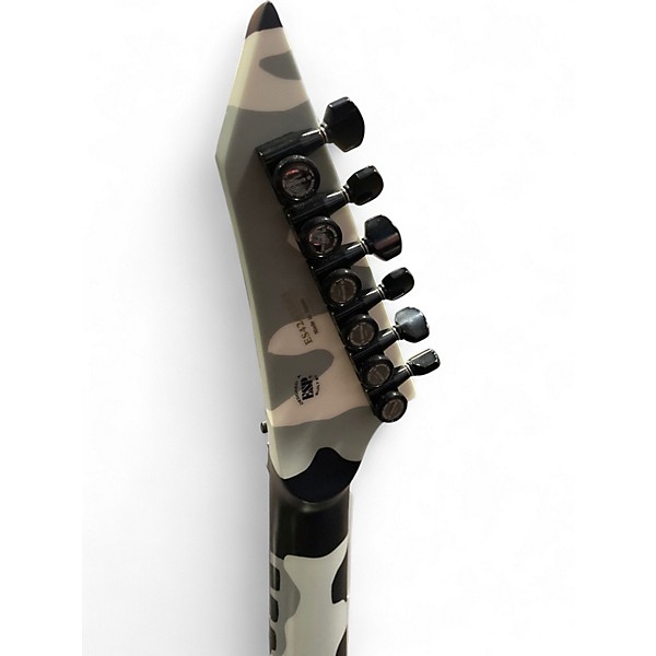 Used ESP E-II M-2 Left Handed Camo Electric Guitar