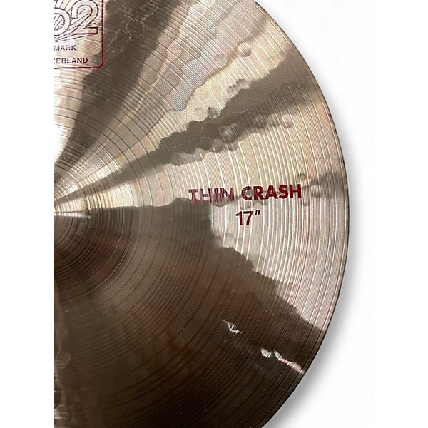 Used Paiste 17in 2002 Thin Crash Cymbal