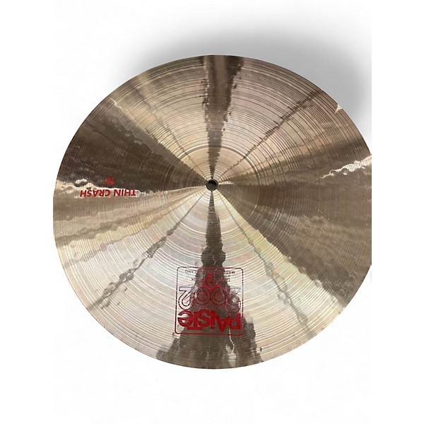 Used Paiste 18in 2002 Thin Crash Cymbal