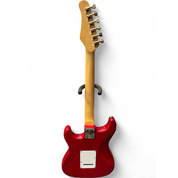 Used Jay Turser JT300 Transparent Red Solid Body Electric Guitar