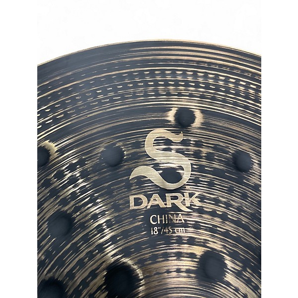 Used Zildjian 18in S Dark china Cymbal