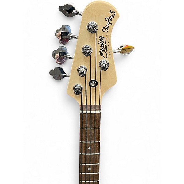 Used Sterling by Music Man StingRay Ray5HH Ruby Red Burst Electric Bass Guitar