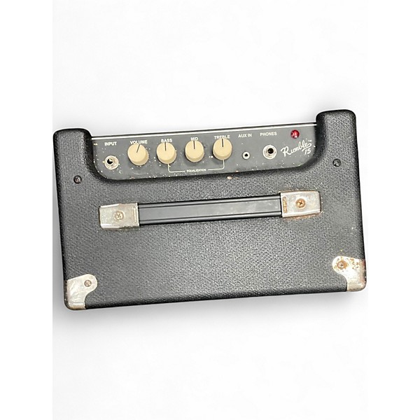 Used Fender Rumble 15 15W 1X8 Bass Combo Amp