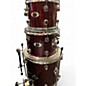 Used ddrum 4 Piece D2 Maroon Drum Kit
