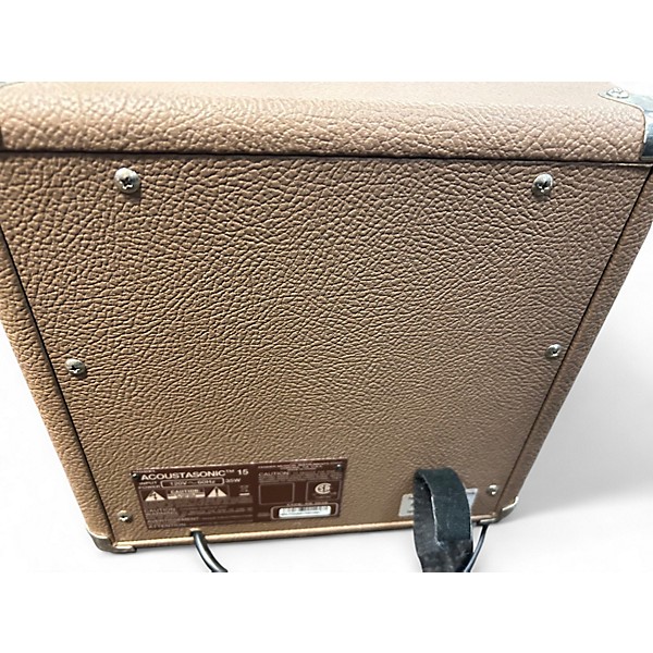 Used Fender Acoustasonic 15 Acoustic Guitar Combo Amp