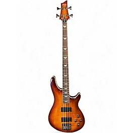 Used Schecter Guitar Research Omen Extreme 4 String Antique Burst Electric Bass Guitar
