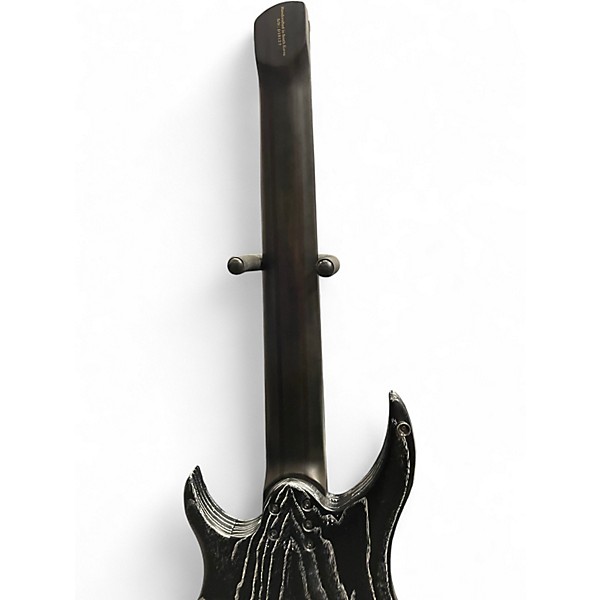 Used Legator Ghost Overdrive 8 BLACK MARBLED FINISH Solid Body Electric Guitar