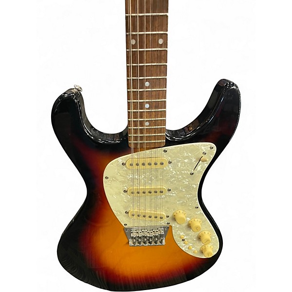 Used Danelectro Danoblaster 12 string 2 Color Sunburst Solid Body Electric Guitar
