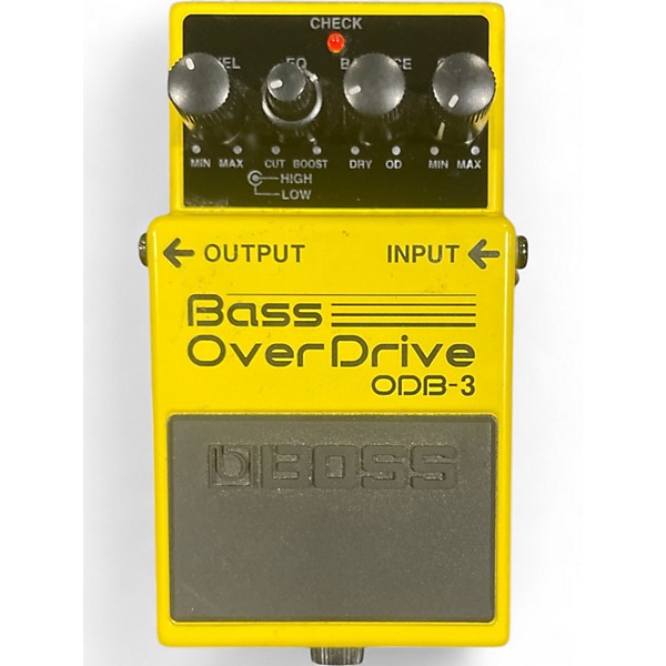 Used BOSS ODB3 Bass Overdrive Bass Effect Pedal