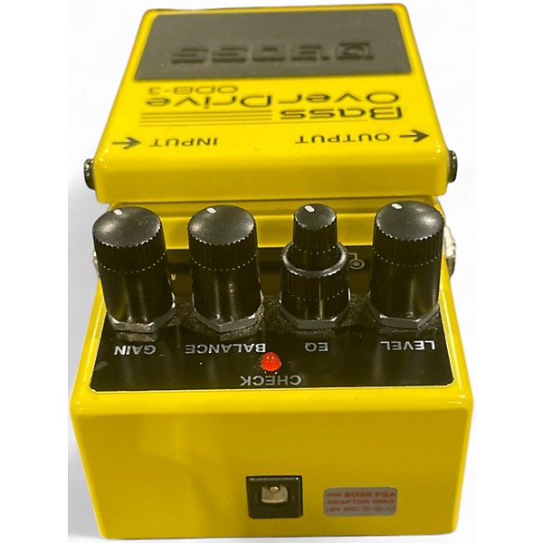 Used BOSS ODB3 Bass Overdrive Bass Effect Pedal