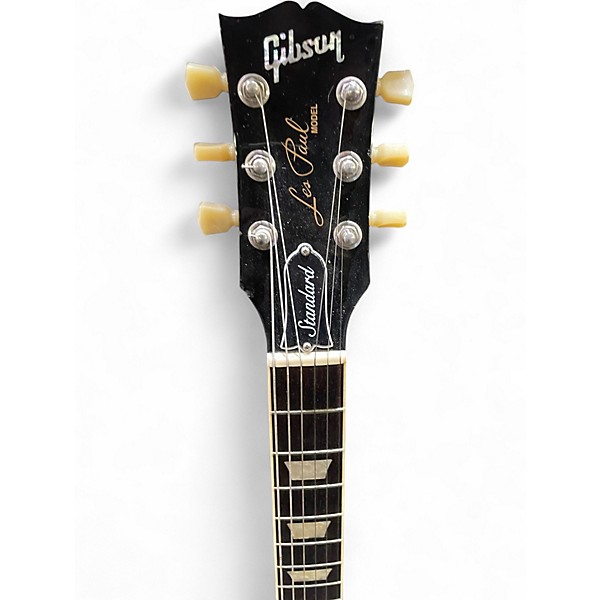 Used Gibson Les Paul Standard Gold Top Solid Body Electric Guitar