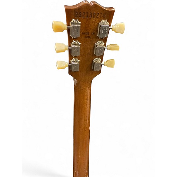 Used Gibson Les Paul Standard Gold Top Solid Body Electric Guitar