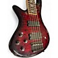 Used Schecter Guitar Research Diamond Passive Custom Active 5 String Left Handed Dark Cherry Burst Electric Bass Guitar