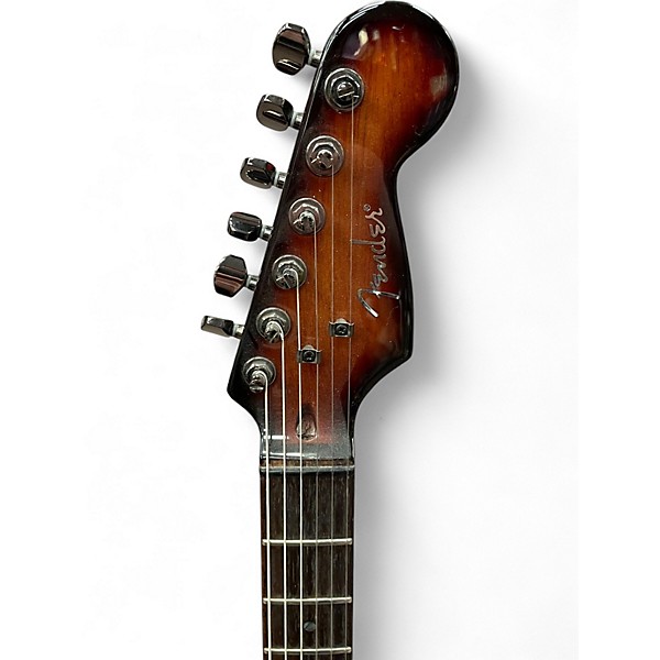 Used Fender Showmaster Tobacco Burst Solid Body Electric Guitar