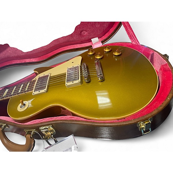 Used Gibson  1957 Les Paul VOS Custom Shop Gold Top Solid Body Electric Guitar