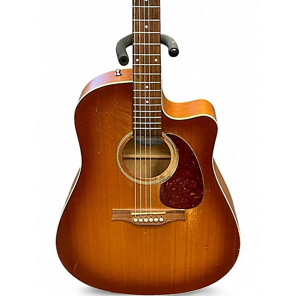 Used Takamine EC460SC Natural Acoustic Electric Guitar