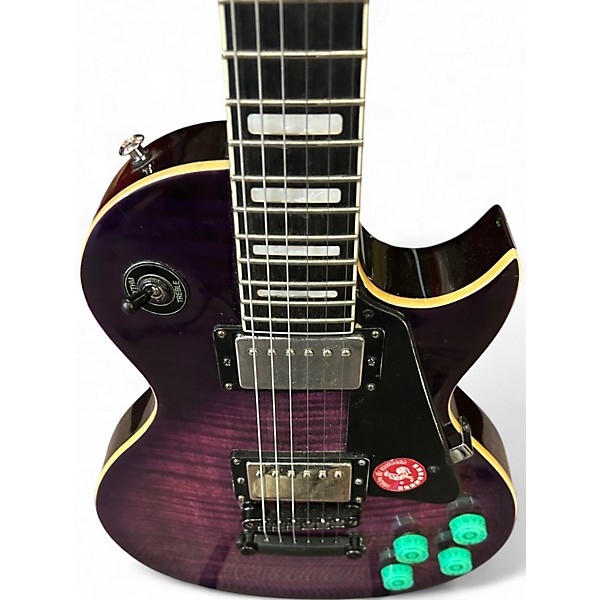 Used Grote LPYS-006 Purple Solid Body Electric Guitar