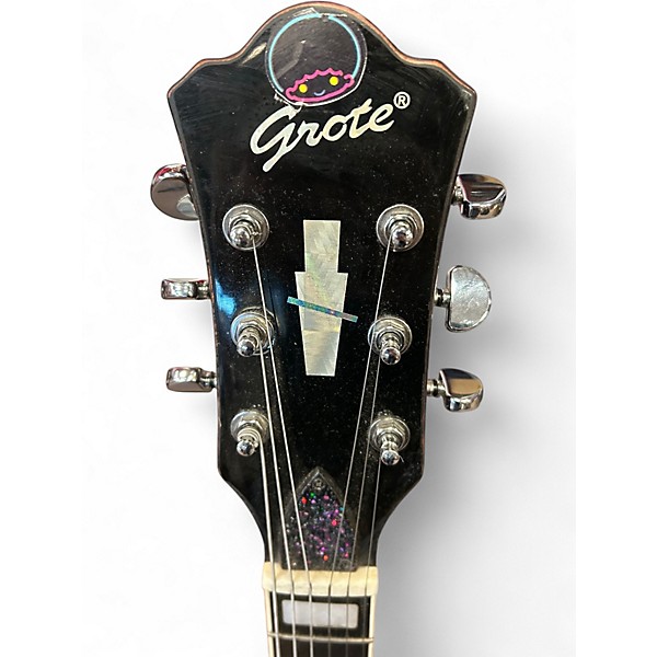 Used Grote LPYS-006 Purple Solid Body Electric Guitar