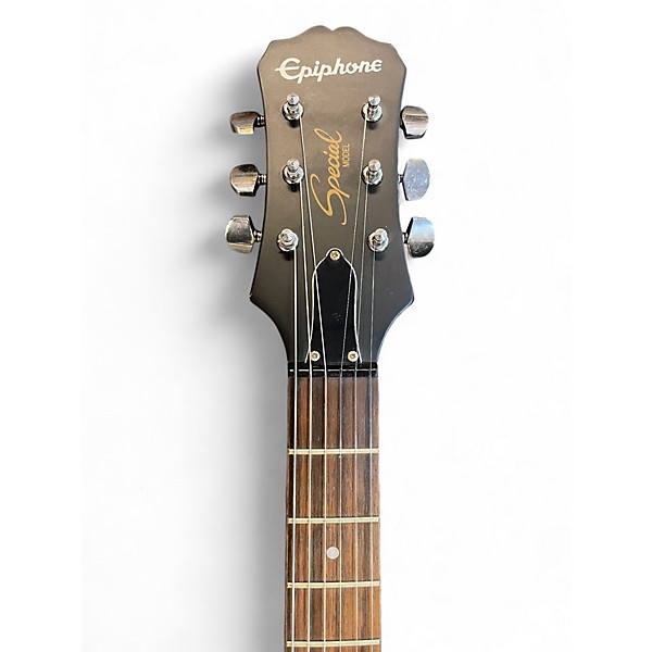 Used Epiphone Les Paul Special P90 TRANS RED Solid Body Electric Guitar