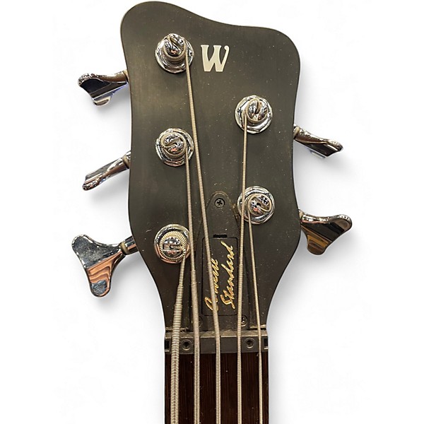 Used Warwick Corvette 5 String Natural Electric Bass Guitar