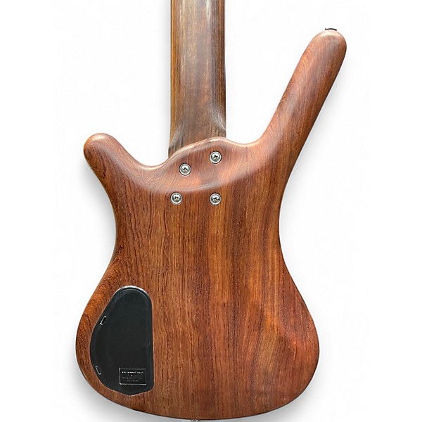 Used Warwick Corvette 5 String Natural Electric Bass Guitar