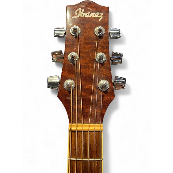 Used Ibanez EW20QMHNT Natural Quilted Acoustic Guitar