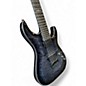 Used Schecter Guitar Research Hellraiser HYBRID C7 Trans Black Solid Body Electric Guitar