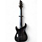 Used Schecter Guitar Research Hellraiser HYBRID C7 Trans Black Solid Body Electric Guitar