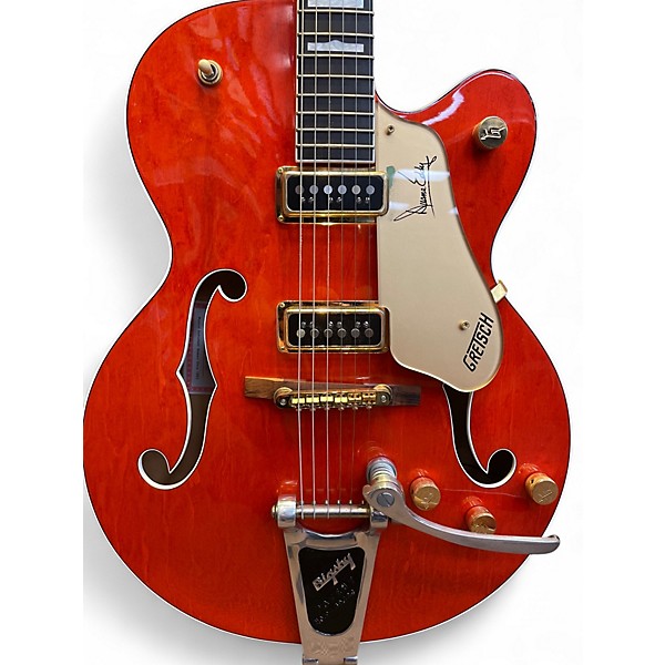 Used Gretsch Guitars G6120DE Desert Sunrise Hollow Body Electric Guitar