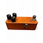 Used One Control MARIGOLD ORANGE OVERDRIVE Effect Pedal