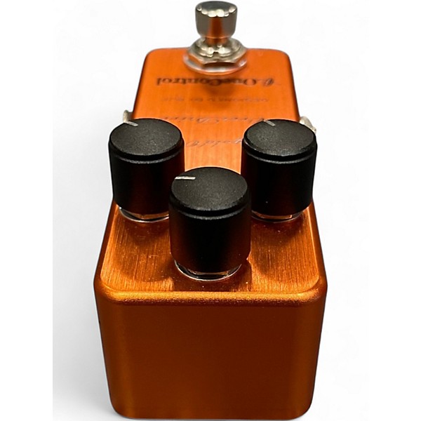 Used One Control MARIGOLD ORANGE OVERDRIVE Effect Pedal