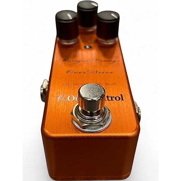 Used One Control MARIGOLD ORANGE OVERDRIVE Effect Pedal