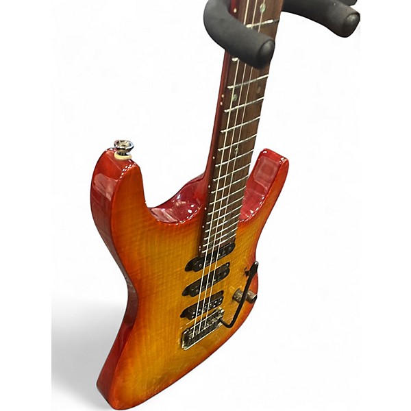 Used Fender Showmaster Cherry Sunburst Solid Body Electric Guitar