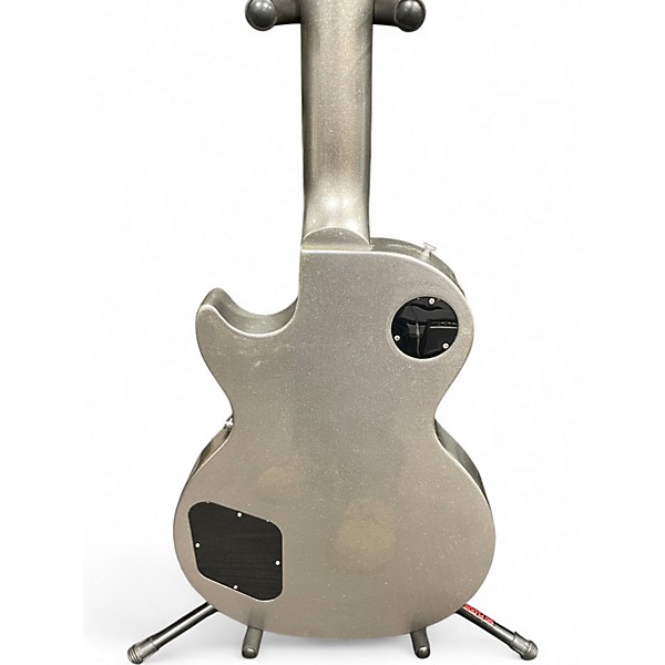 Used Gibson Les Paul Studio Silver Sparkle Solid Body Electric Guitar