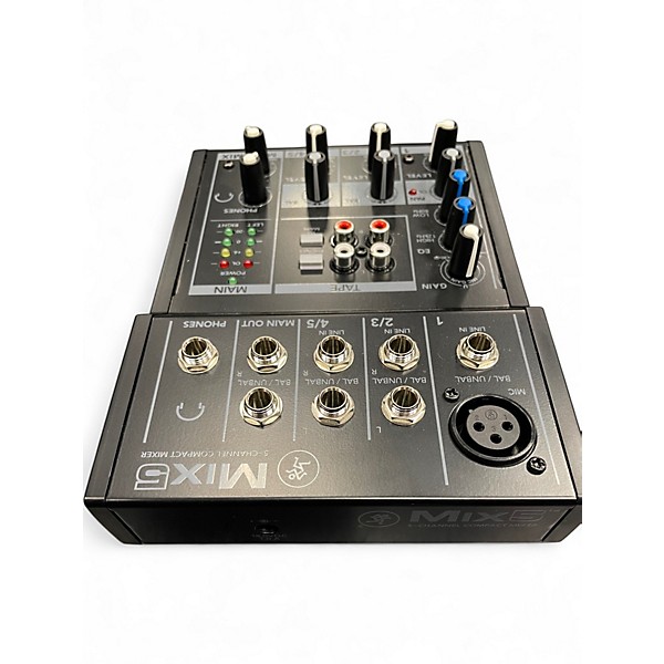 Used Mackie Mix 5 Unpowered Mixer