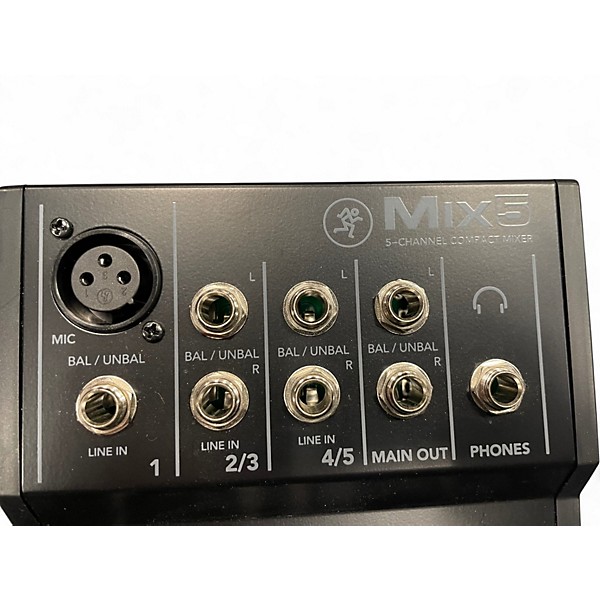 Used Mackie Mix 5 Unpowered Mixer